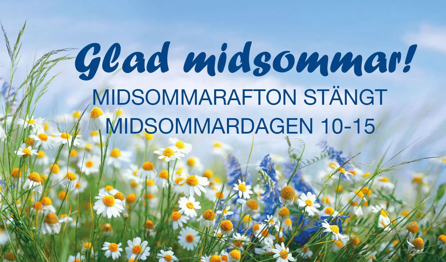 Midsommar öppettider 2026