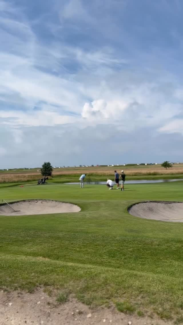 Ögonblick som dessa! Sann golflycka! ❤️⛳️ Bra Danne!