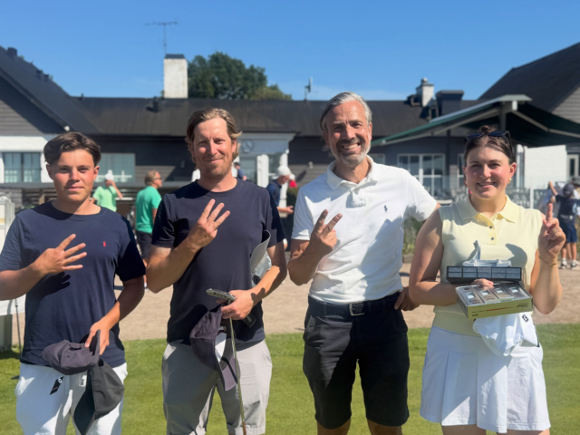 KM PUTTNING ⛳️💚
1:A Michaela Lindahl
2:A Niclas Elmér
3:A Henric Jacobsson
4:A Isaac Rahlenbeck 

Succé & deltagare-rekord!