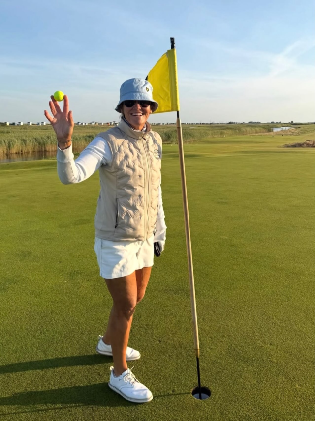 Stort grattis till @catharinamansson som imorse gjorde HIO på hål 1 💚⛳️