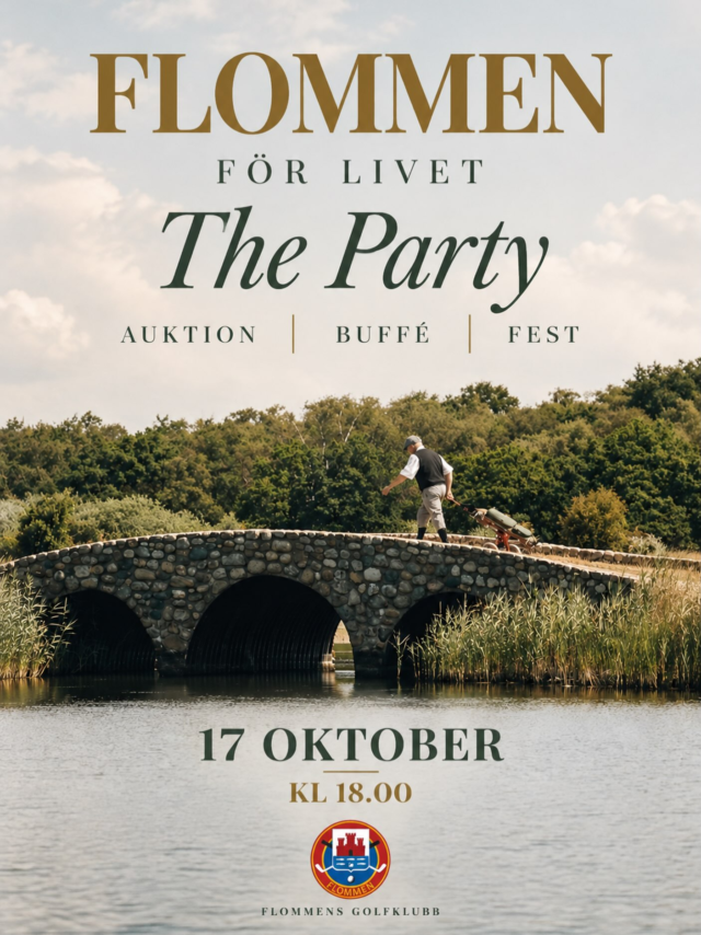 Kära medlemmar,

Nu närmar sig Flommen the Party den 17 oktober, en kväll där vi samlas för att fira säsongen som gått, umgås och samtidigt blicka framåt mot Flommens fortsatta utveckling.

Under kvällen blir det buffé, dans och auktion till förmån för Flommens utvecklingsfond.
Vi har fått in fantastiska bidrag från både företag och privatpersoner och alla intäkter från auktionen går oavkortat till fonden och framtida investeringar i klubben.

Redan nu presenterar vi löpande våra auktionsobjekt på Instagram. Där kan ni också börja lägga era bud direkt i kommentarsfältet. Auktionen fortsätter fram till den 17 oktober, då vi avslutar budgivningen under kvällen. För er som inte har möjlighet att vara på plats kommer auktionen dessutom att livesändas, så att fler får möjlighet att följa och vara med.

På ovanvåningen blir det filmvisning för barnen och ICA Skanör har generöst sponsrat med godis, läsk och popcorn.
Medan barnen har filmkväll på ovanvåningen blir det middag, auktion och dans för de vuxna på nedervåningen. Självklart är alla välkomna på dansgolvet!

Buffén kostar 250 kr för vuxna och 150 kr för barn, inklusive dryck för barnen.

Det här är ett nytt upplägg för oss alla, så är det något ni undrar över kring auktionen, budgivningen eller kvällen är ni varmt välkomna att slå Malin en signal på 0709 14 14 20.

Vi hoppas självklart på ett fullsatt klubbhus och framför allt på en kväll fylld av gemenskap, glädje och framtidstro.
Vill ni vara med? Anmäl er genom att mejla reception@flommensgk.se

Varmt välkomna till Flommen the Party!